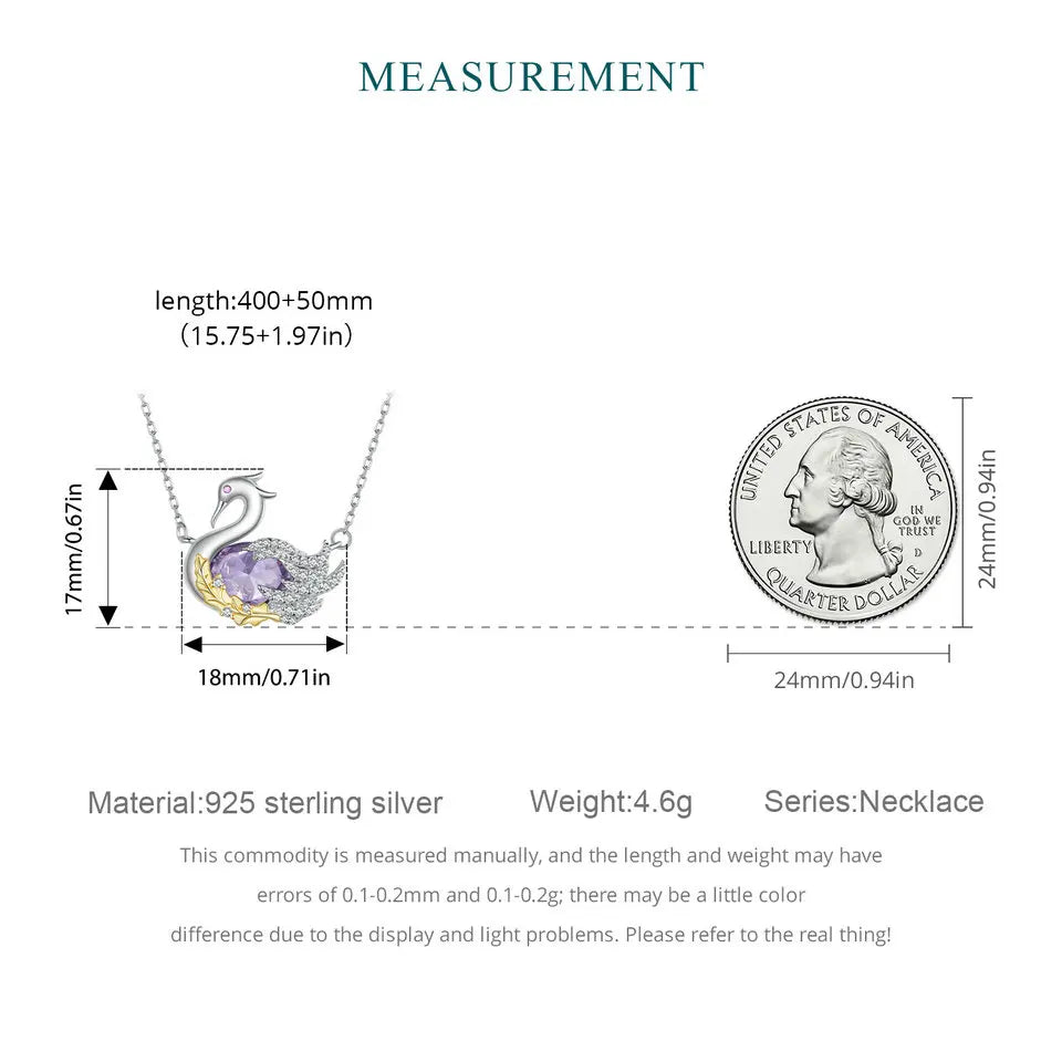 SWAN ELEGANCE NECKLACE